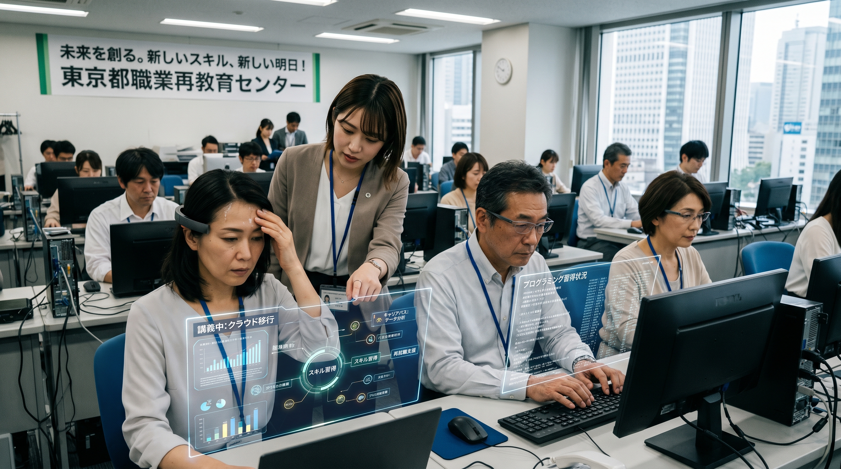 AI時代の雇用破壊と再構築（2035シナリオ）