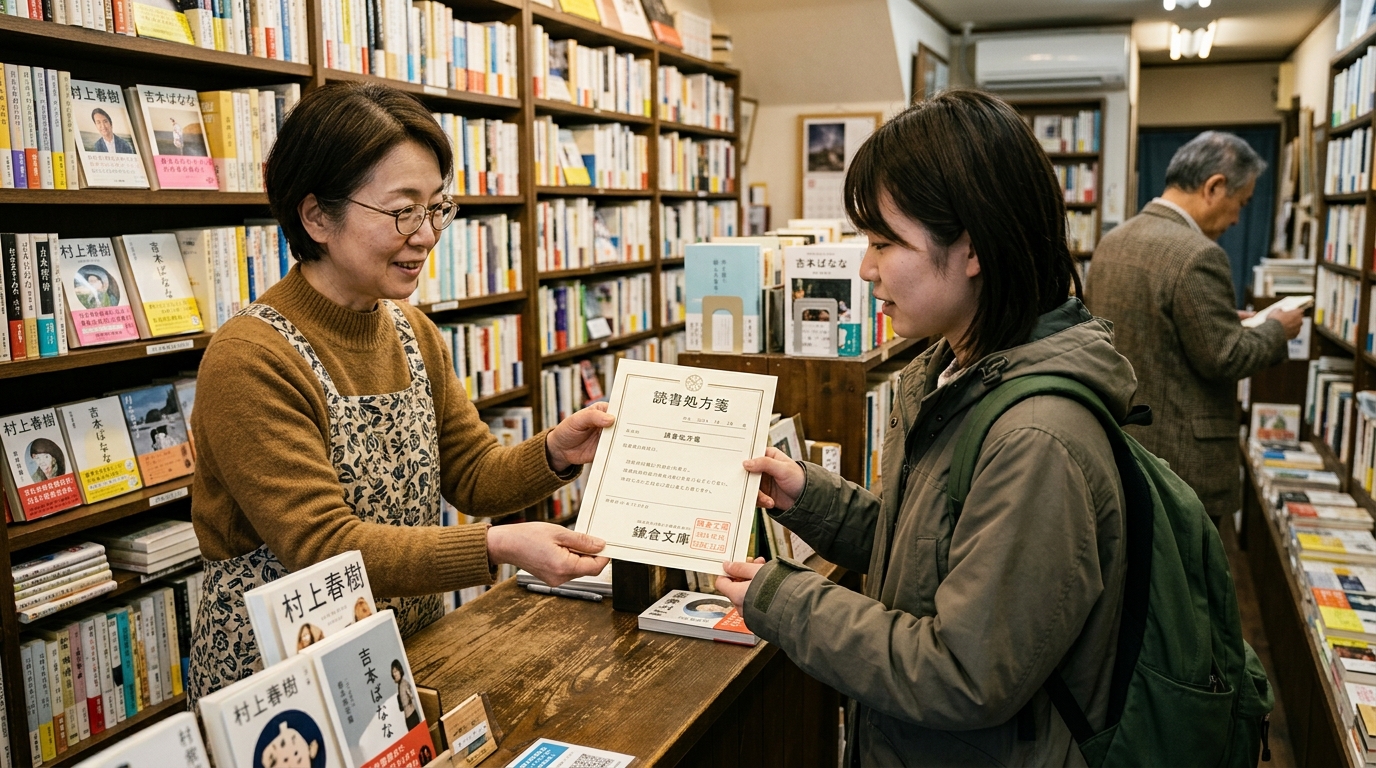 書店が「読書処方箋」発行へ——文化的健康促進法が変える、本と人の関係