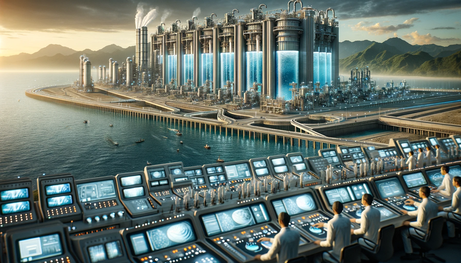 新型海水淡水化技術が稼働開始