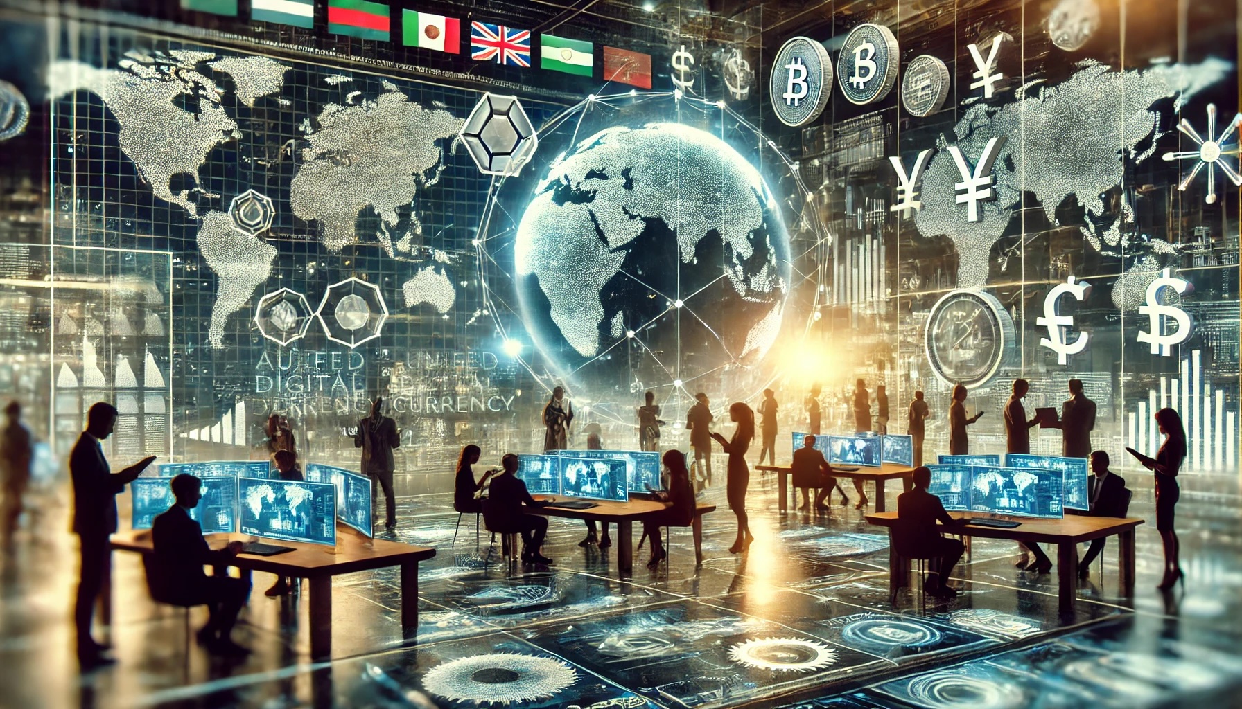 デジタル通貨が世界共通通貨として採用
