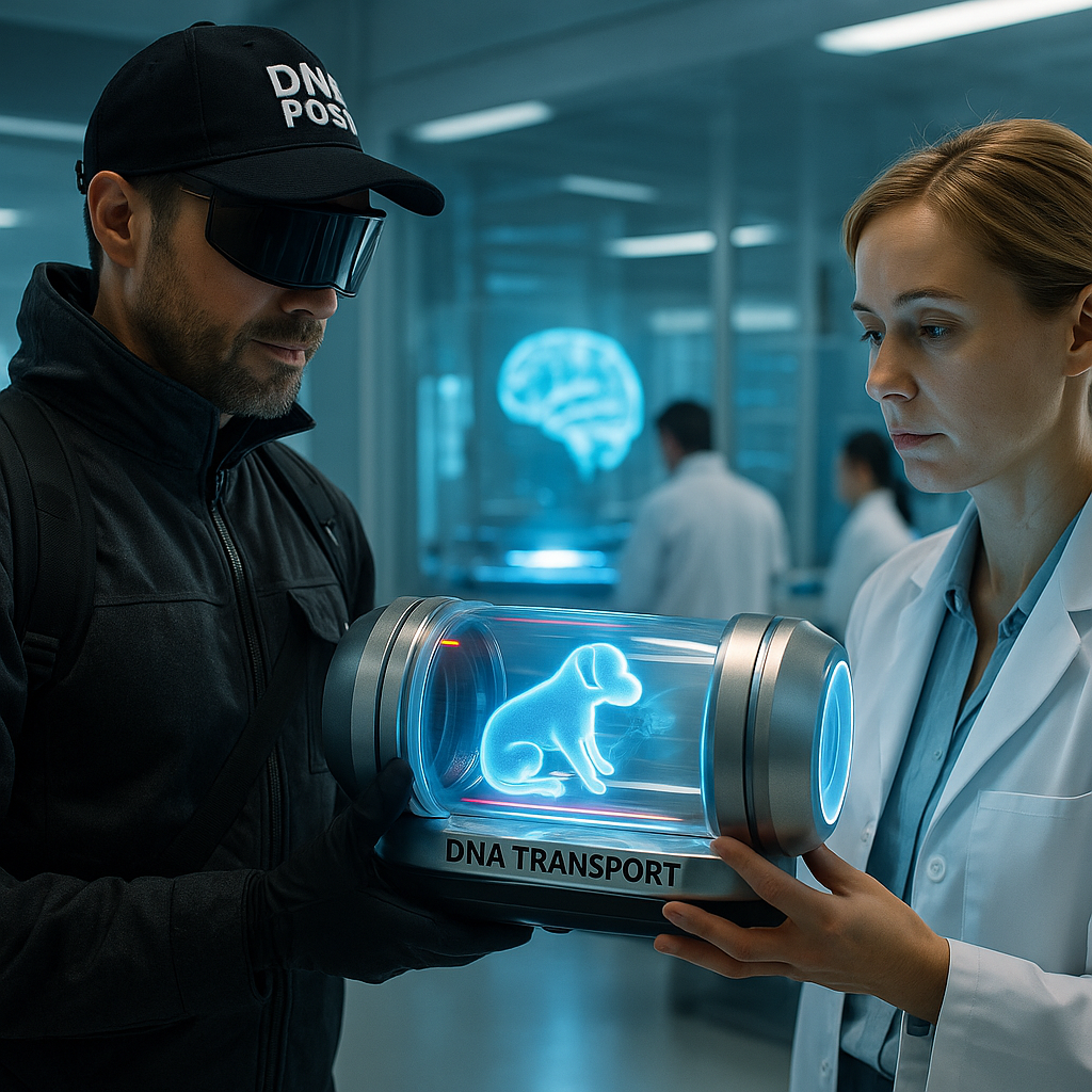 DNA郵便で絶滅犬復活