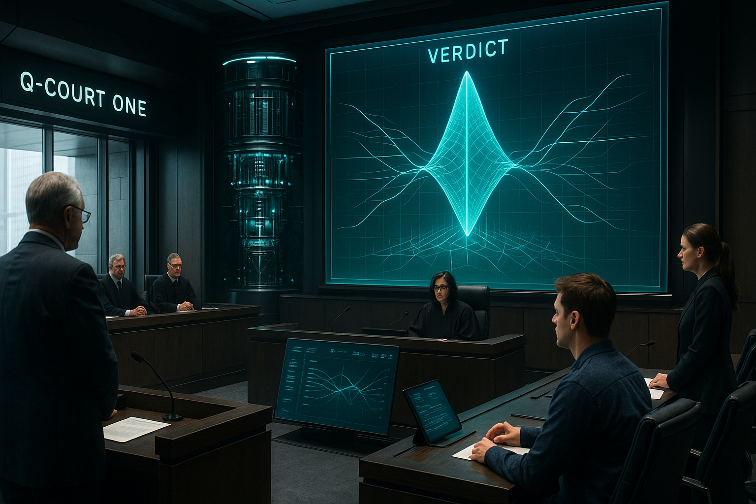 量子司法「シュレ法廷」稼働