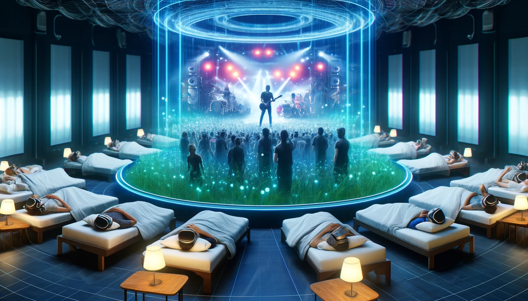 夢の中でライブ体験、仮想現実コンサートサービス開始